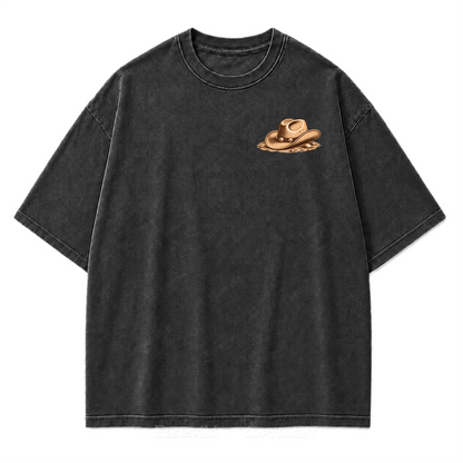 Live a Life You Will Remember Washed Print Tee