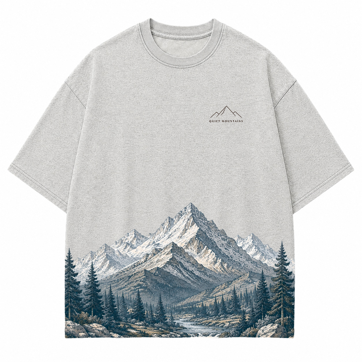 Summit Echo Alpine Landscape Graphic T-Shirt