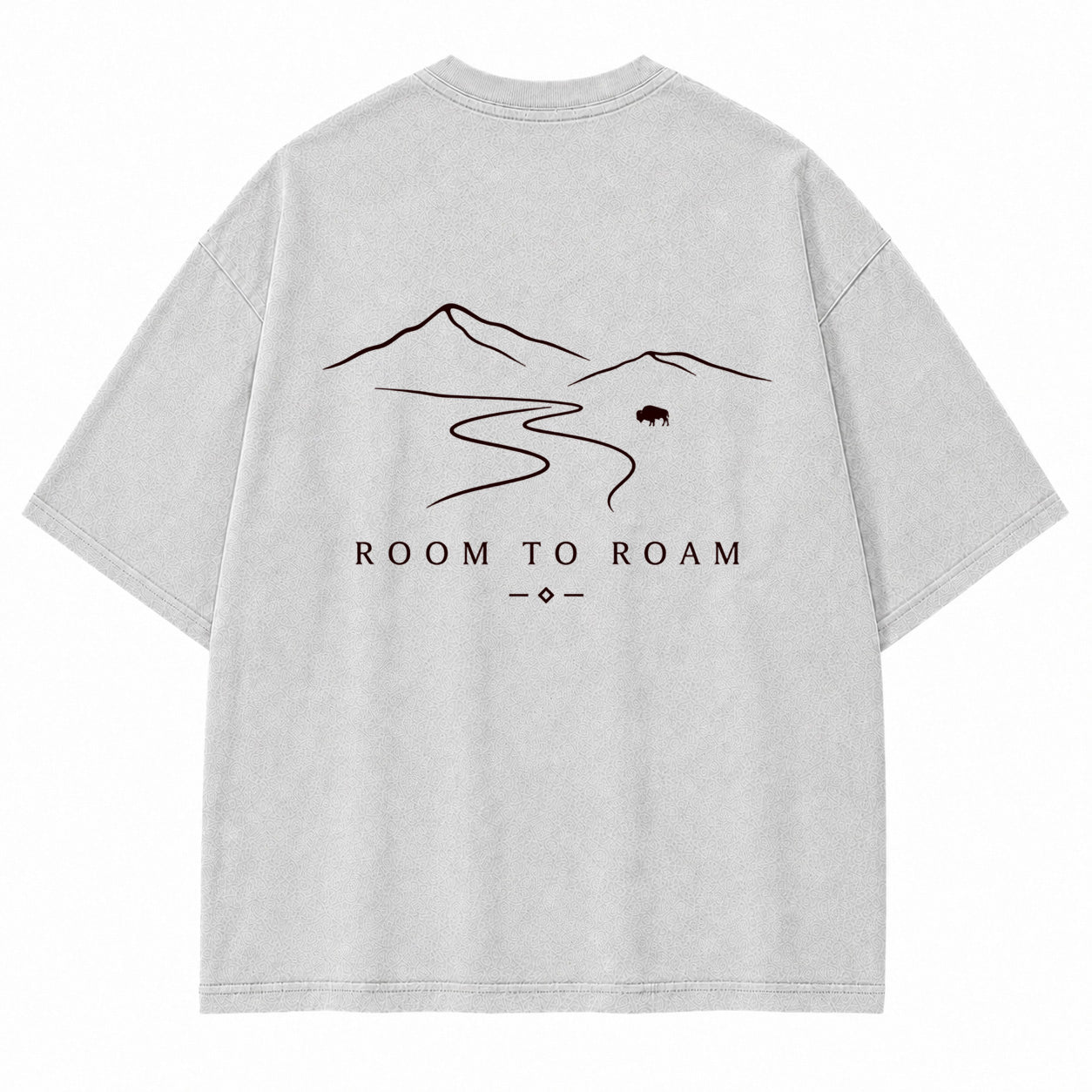 Room to Roam Mountain Bison Graphic T-Shirt