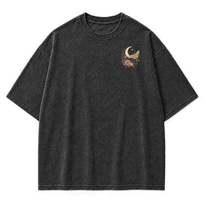 Lunar Lake Wildflower Washed Print Tee