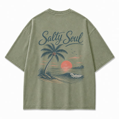 Salty Soul Coastal Graphic Tee
