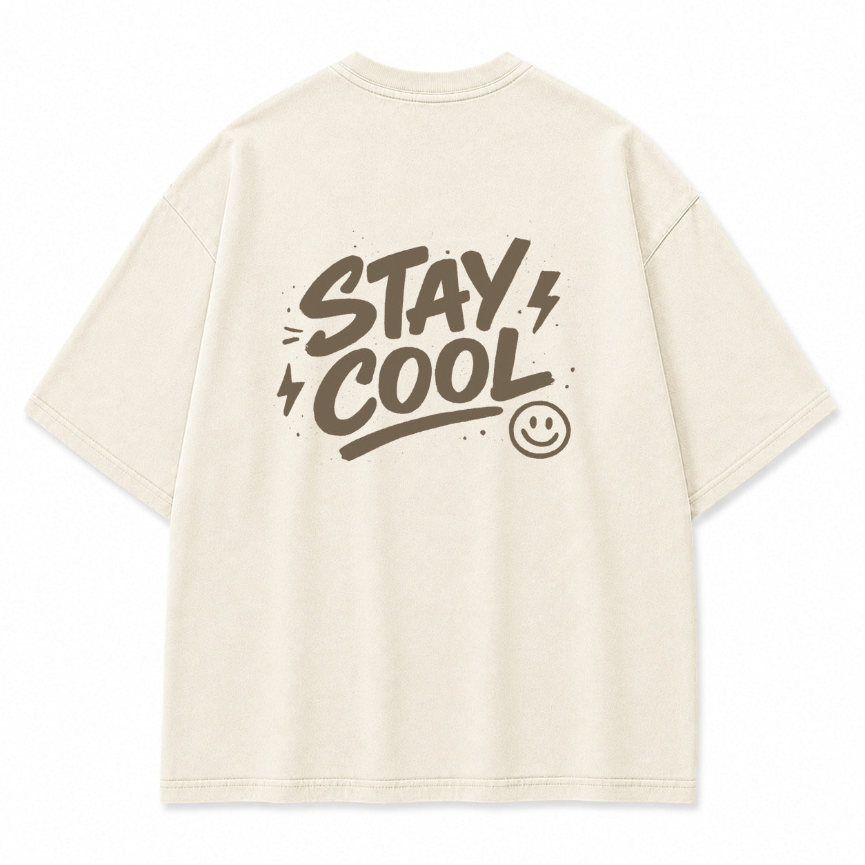 Stay Cool Smiley Graphic T-Shirt