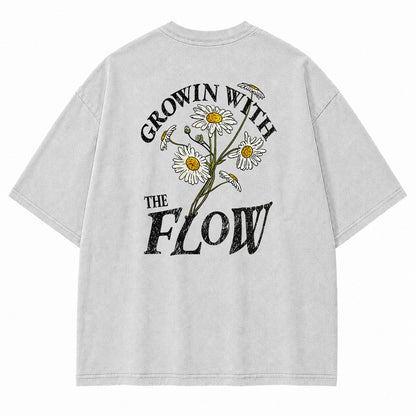 Grow With The Flow Daisy Graphic T-Shirt