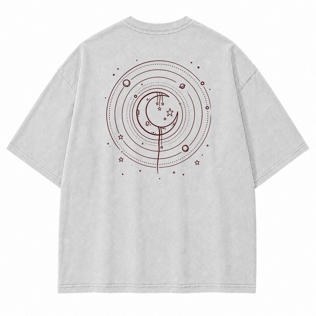 Celestial Moon Orbit Graphic T-Shirt