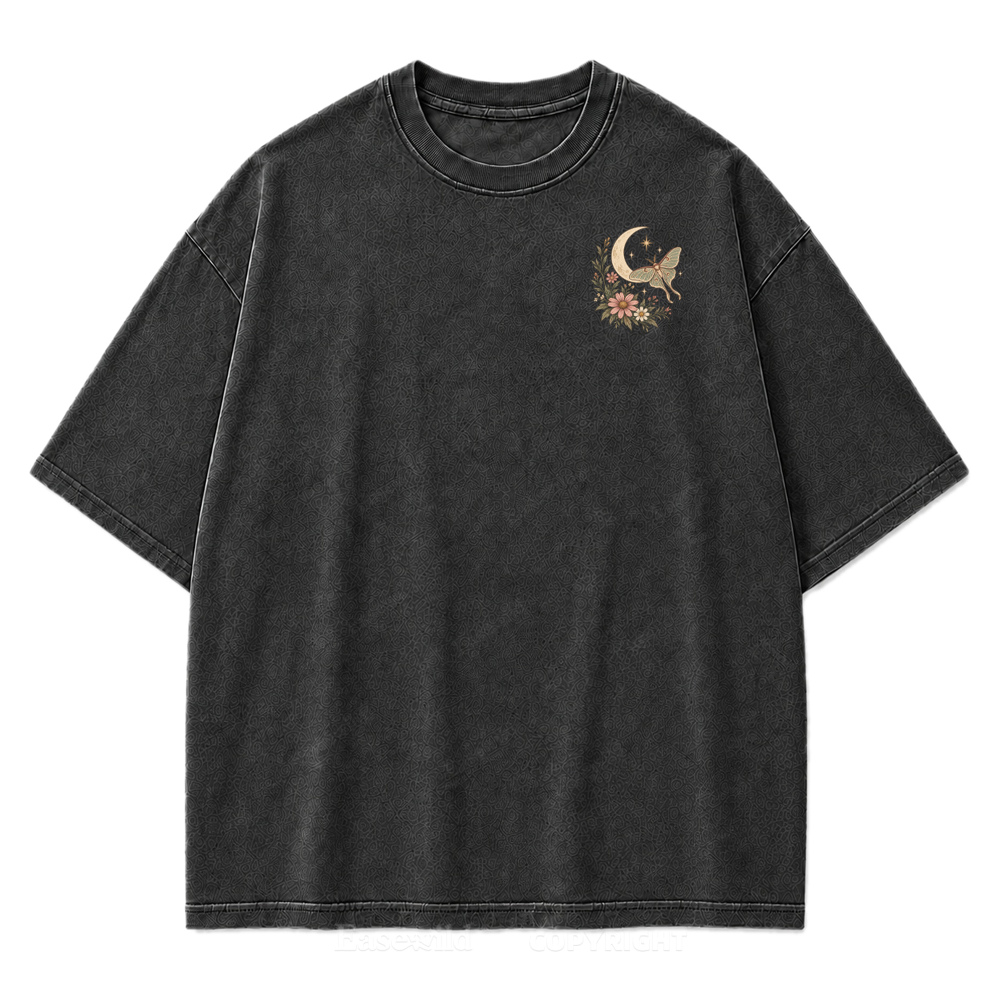 Lunar Lake Wildflower Washed Print Tee