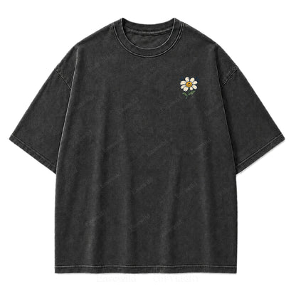 Not Perfect Still Me Authentic Self‑Love Washed Graphic Tee