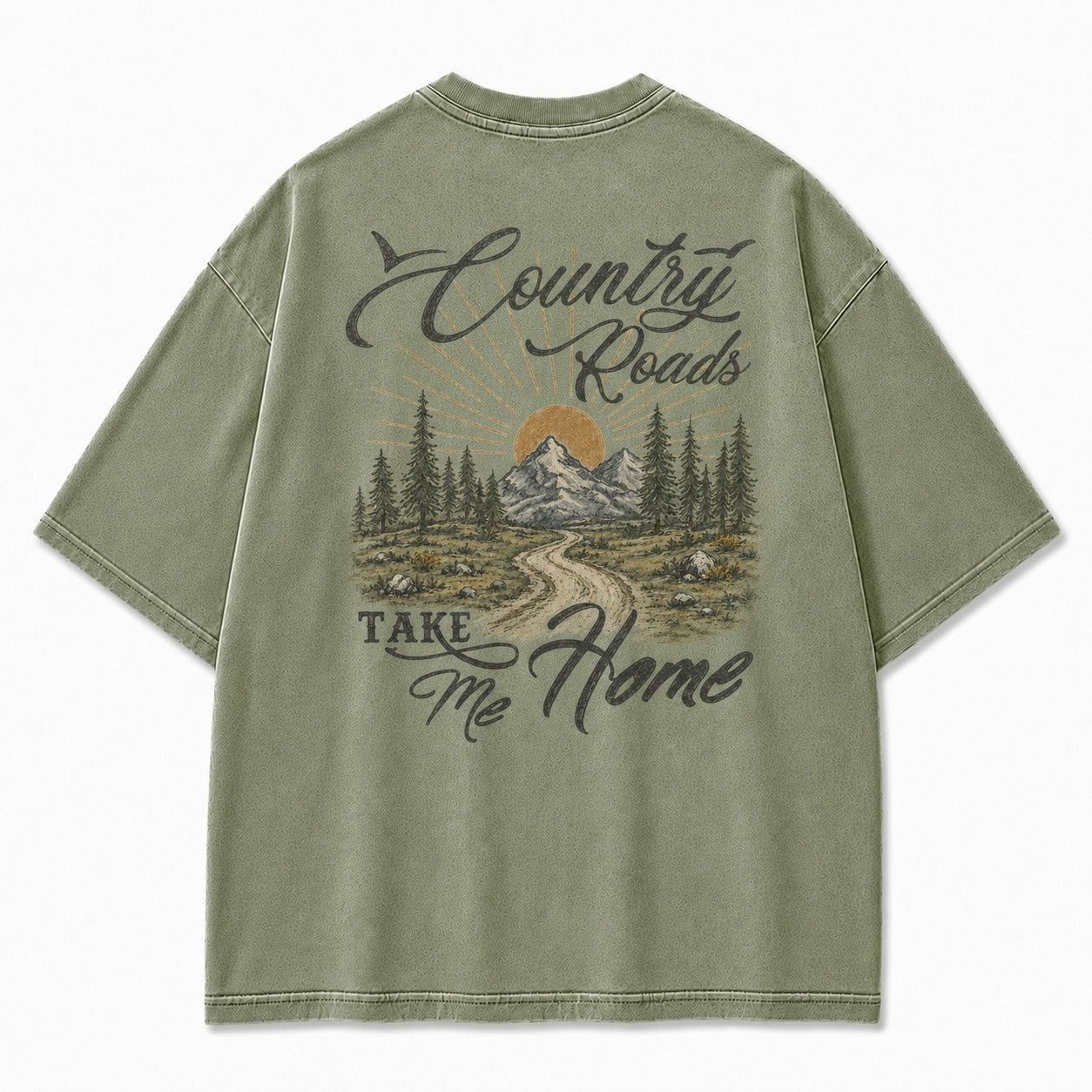 Country Roads Take Me Home Graphic Tee