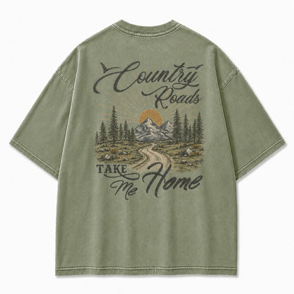 Country Roads Take Me Home Graphic Tee