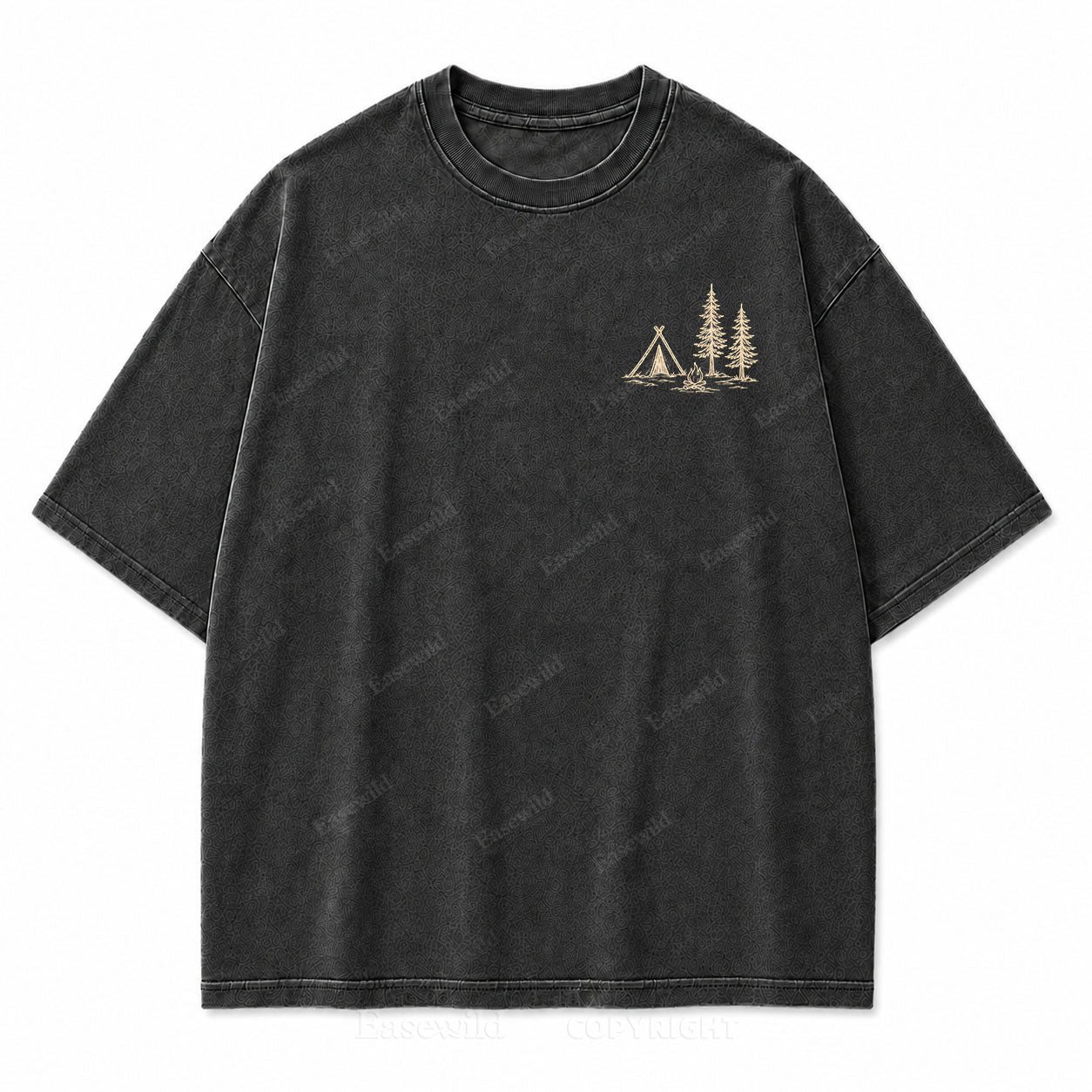Go Where You Feel Most Alive Outdoor Washed Print Tee