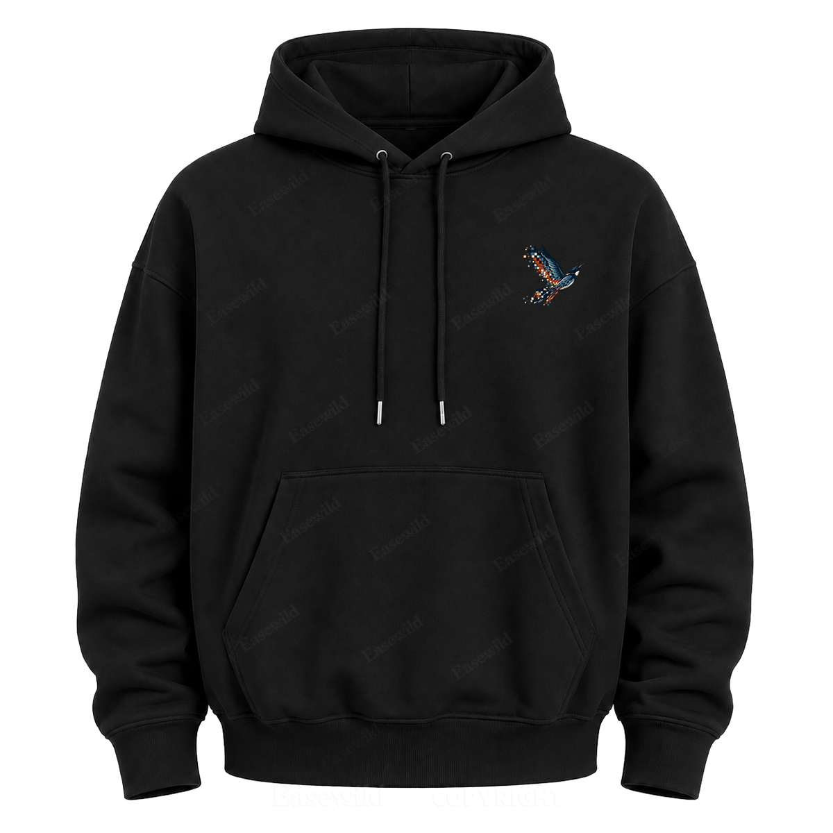 Pixel to Peaks  Graphic Hoodie