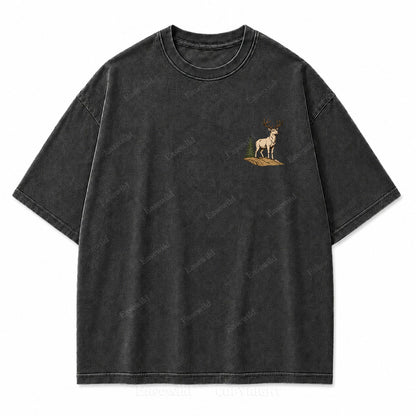 Go Find Your Peak Washed Print Tee