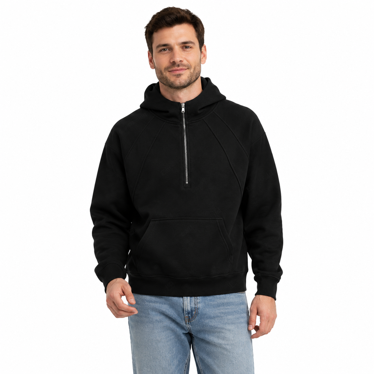 Wild Flower Graphic Zip Hoodie