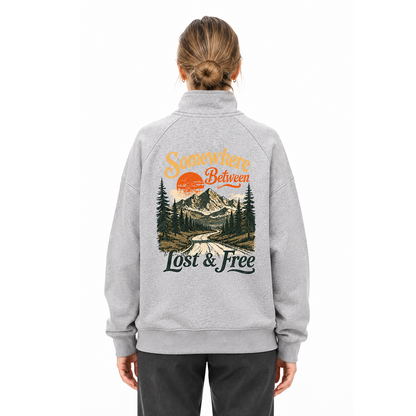 Quarter-Zip Pullover Sweatshirt