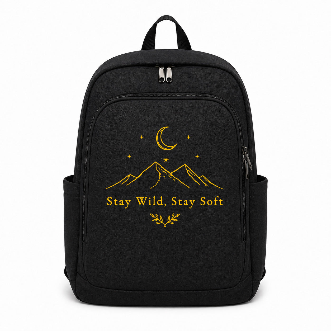 Stay Wild Stay Soft Graphic Backpack
