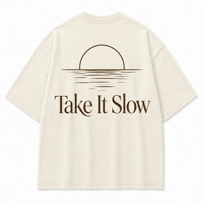 Still Water, Slow Days Tee
