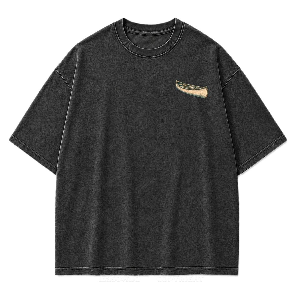 Lake Days Slow Mornings Graphic Washed T-Shirt