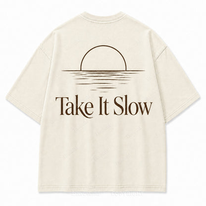 Still Water, Slow Days Tee