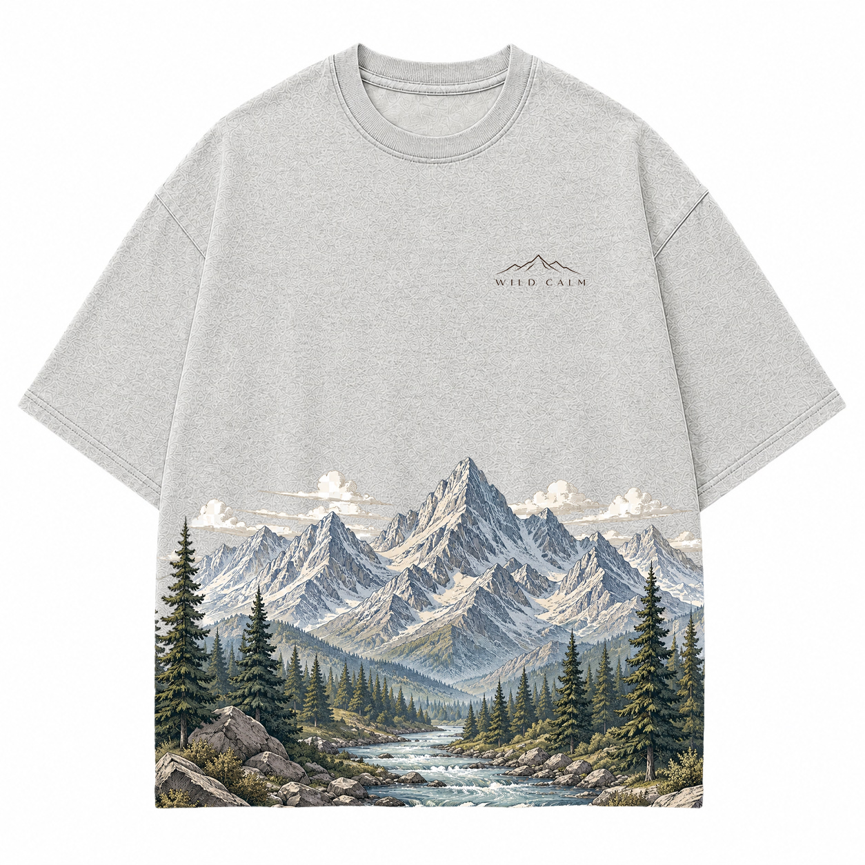 Timber Crest Alpine Wilderness Graphic T-Shirt
