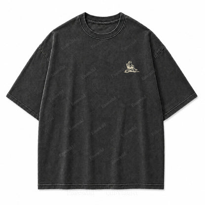 Overstimulated Nature Club Washed Print Tee