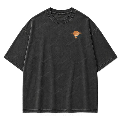 Stay Awhile by the Water Print Tee