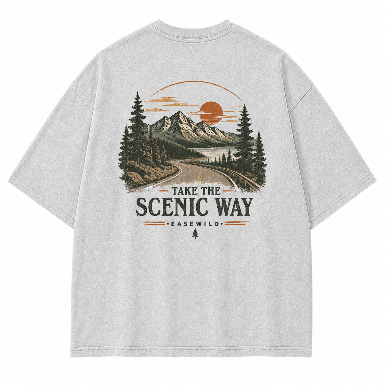 Scenic Ridge Journey Graphic T-Shirt