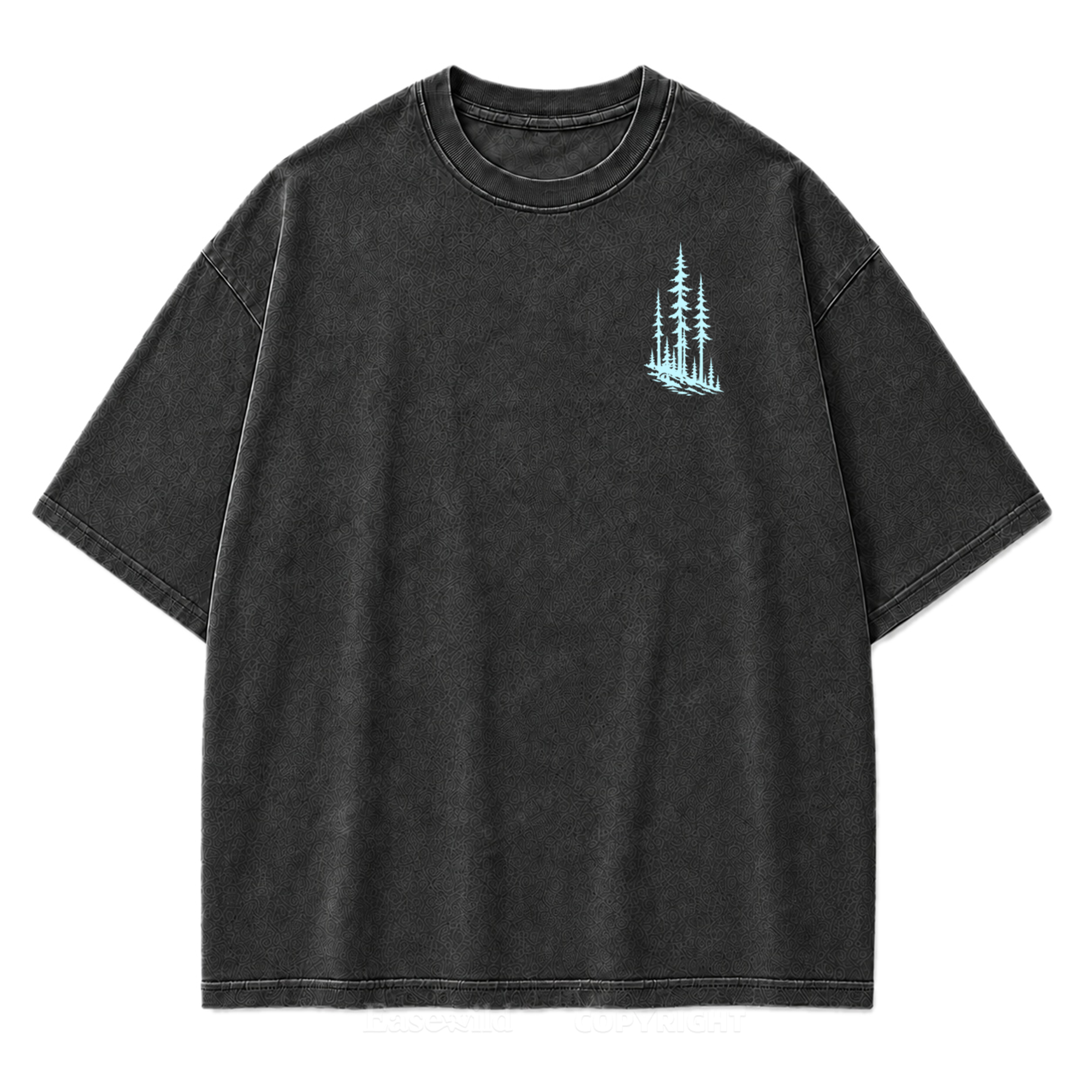 In the Stillness Mountain Washed Print Tee