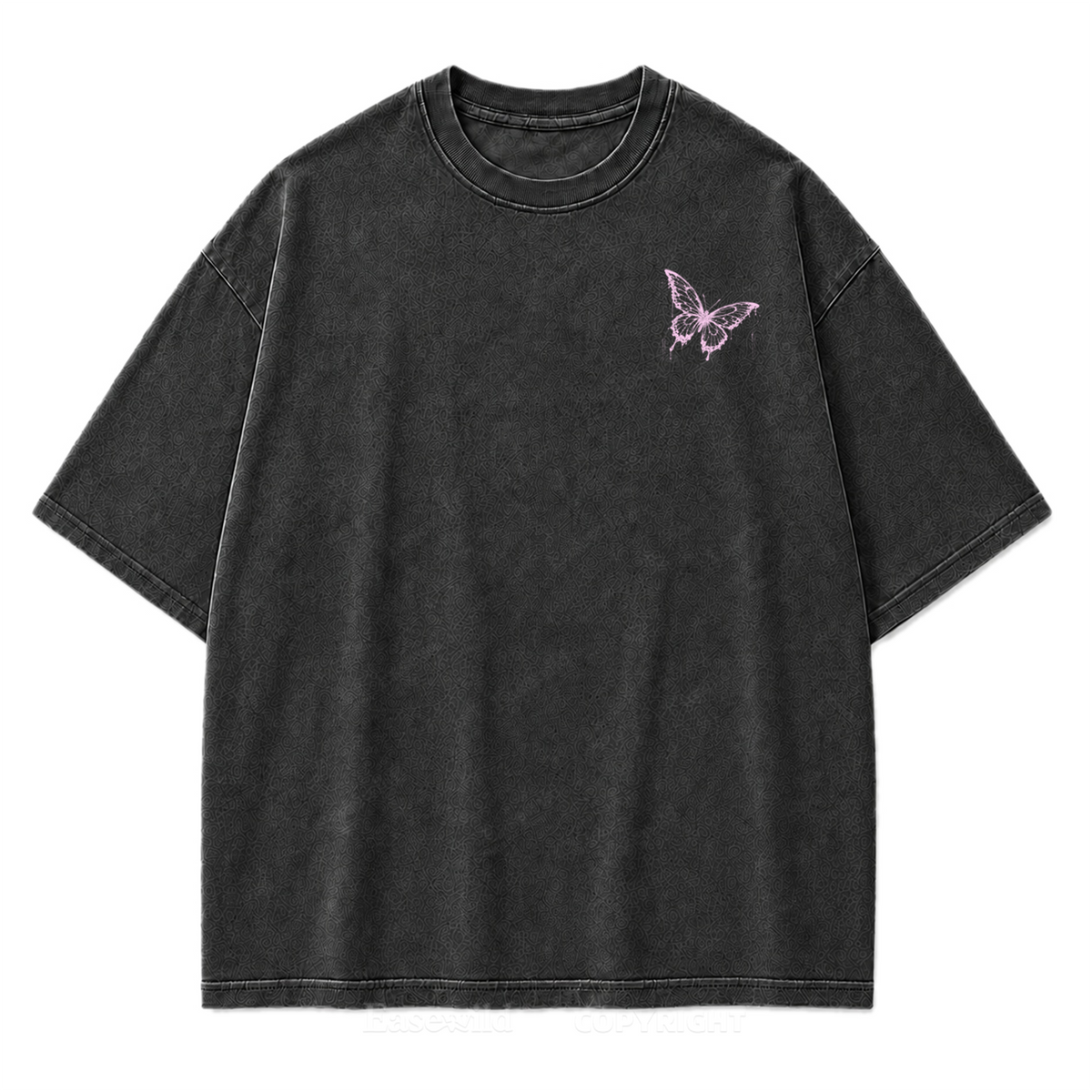 Butterfly Street Art Graphic Tee