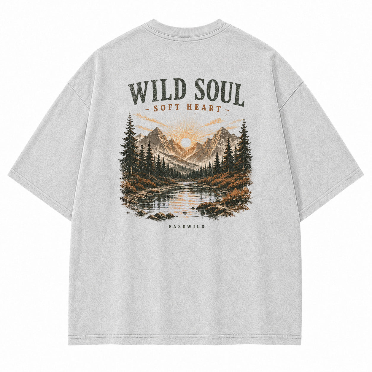 Wild Soul Mountain River Graphic T-Shirt
