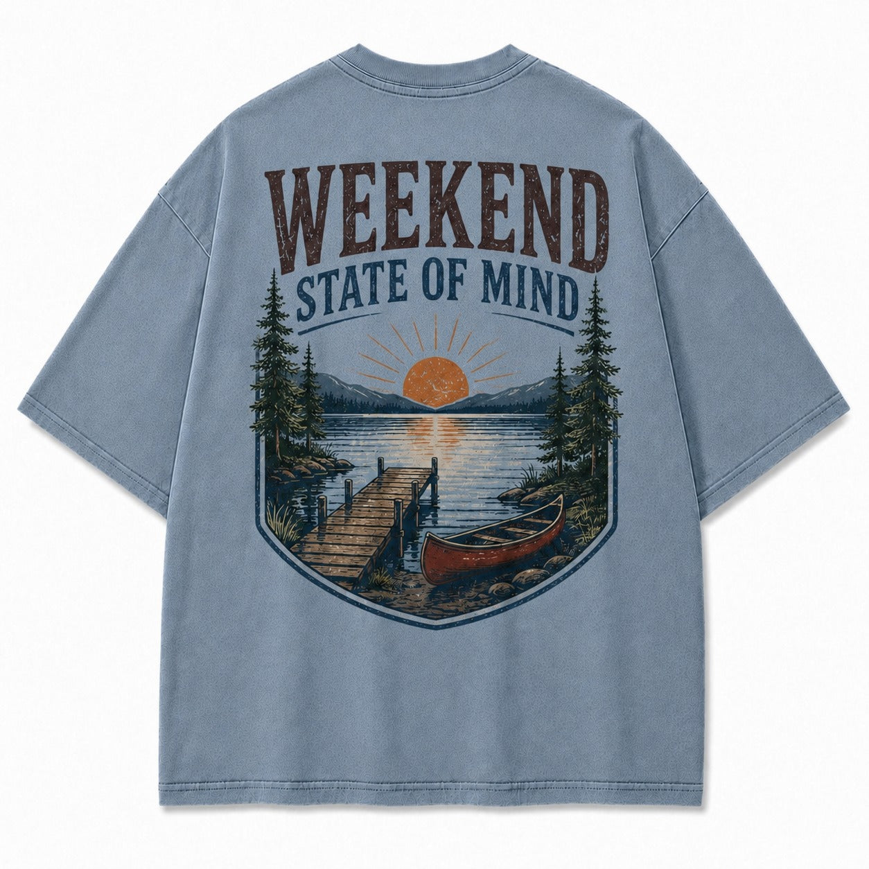 Weekend State of Mind Washed T-Shirt