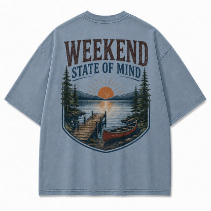 Weekend State of Mind Washed T-Shirt