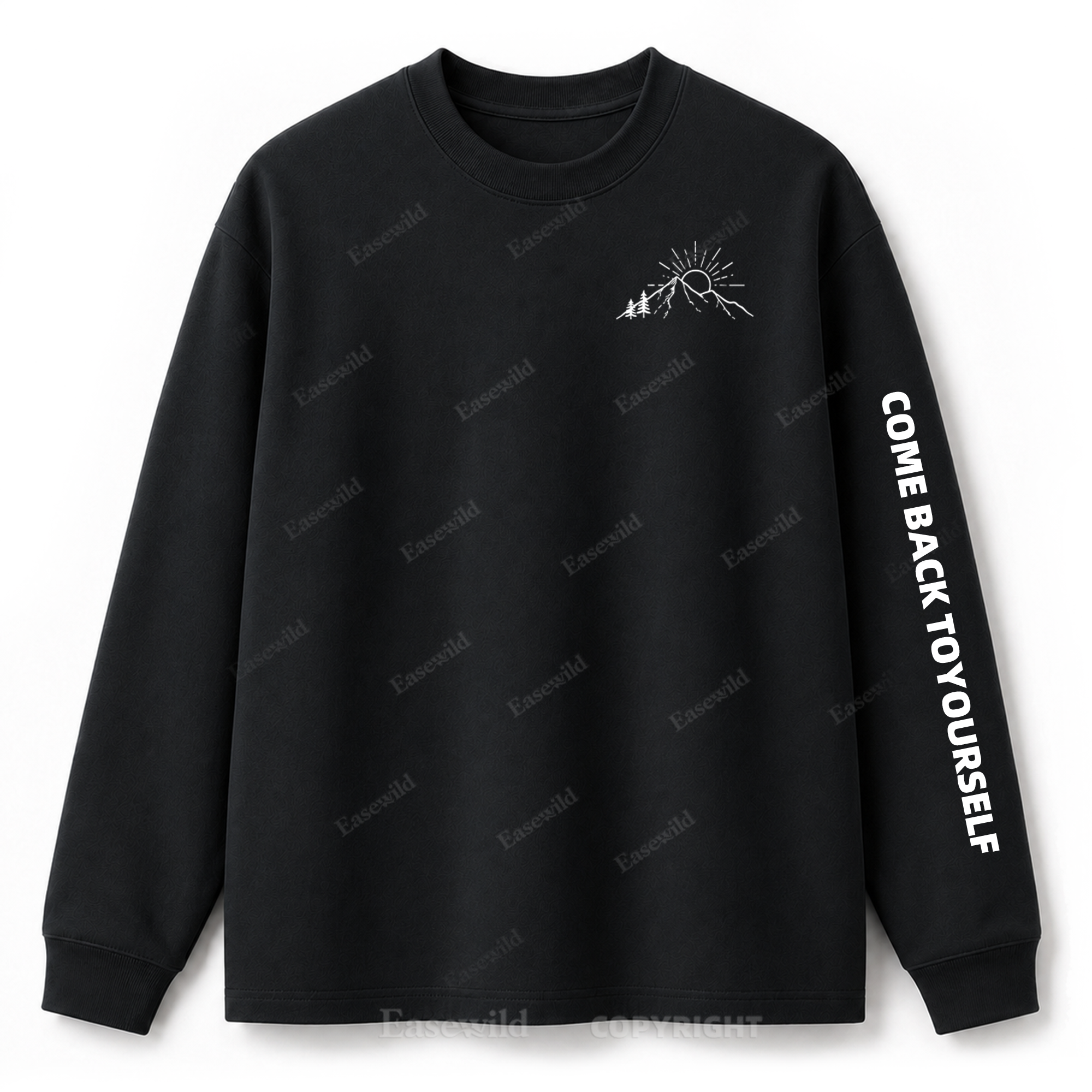 Take Me Outside Grafik-Langarm-T-Shirt