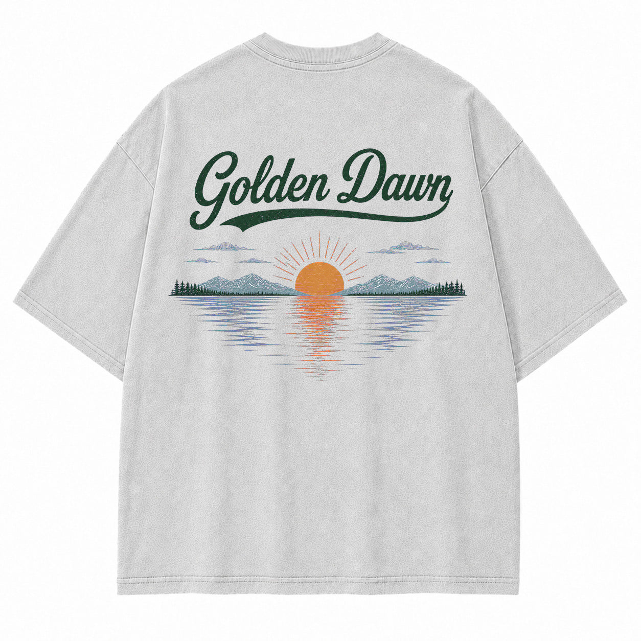 Golden Dawn Lake Graphic T-Shirt