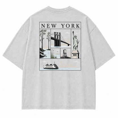 New York City Icons Graphic T-Shirt