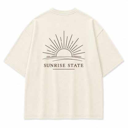 Sunrise State Minimal Graphic T-Shirt