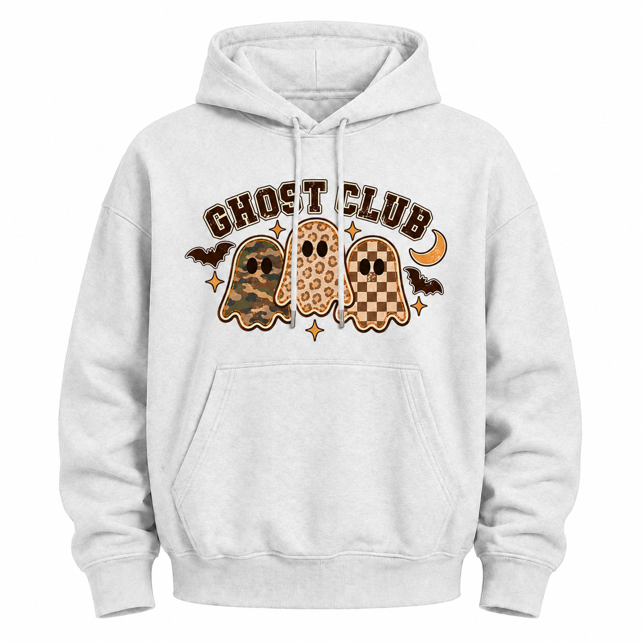 Ghost Club Halloween Graphic Hoodie
