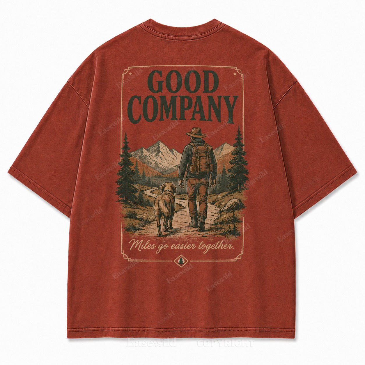 Good Company Makes Miles Easier Tee