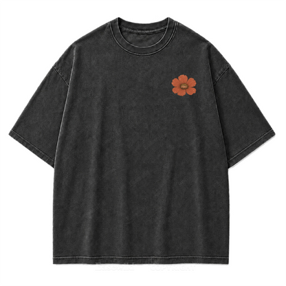 Meadow Spirit Floral Washed Print Tee