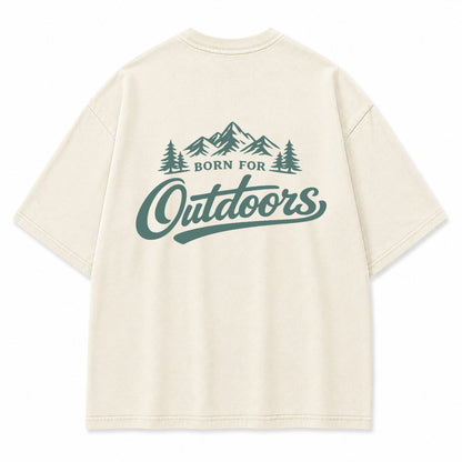 Born For Outdoors Graphic T-Shirt