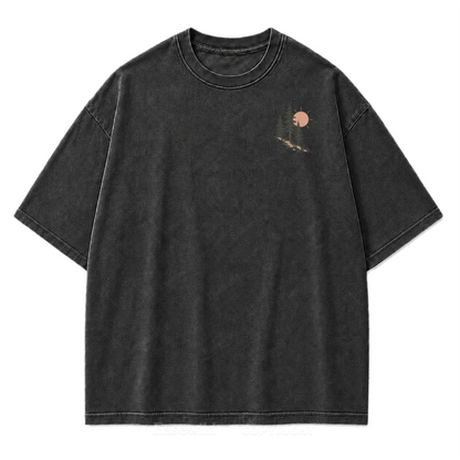 Lost in the Right Direction verwaschenes T-Shirt