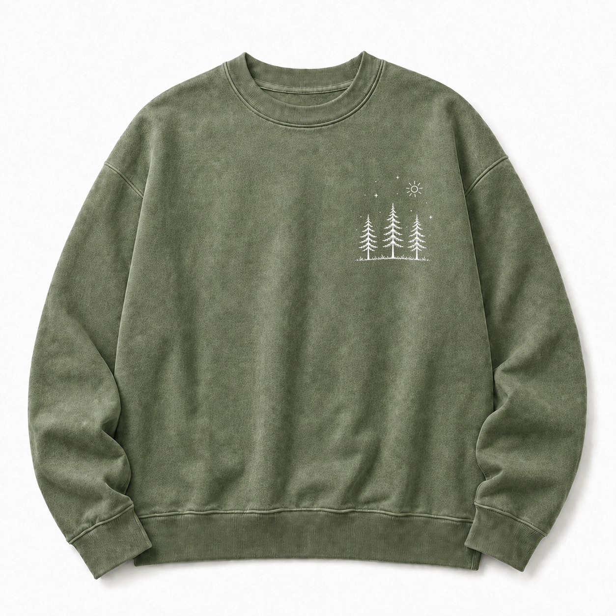 Take Me Outside Washed Grafik-Sweatshirt