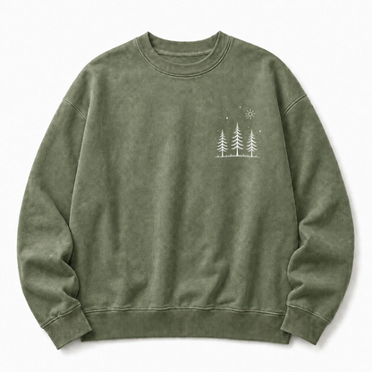 Take Me Outside Washed Grafik-Sweatshirt