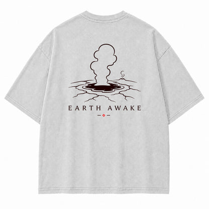 Earth Awake Geyser Graphic T-Shirt