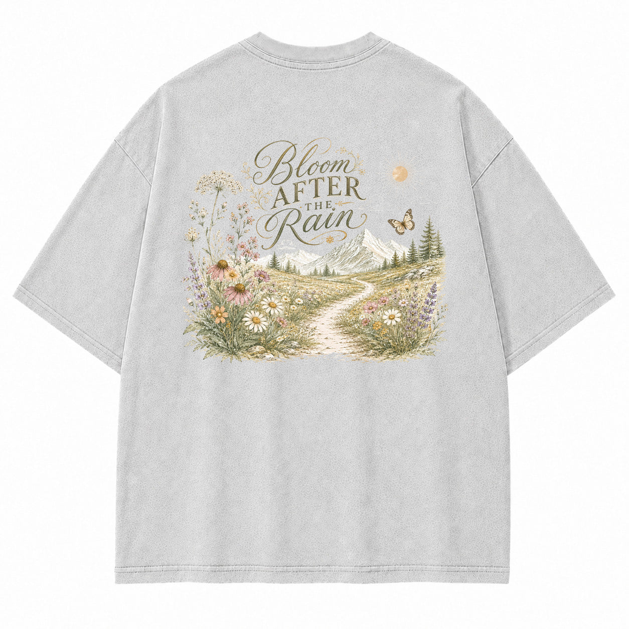 Bloom After The Rain Meadow Graphic T-Shirt