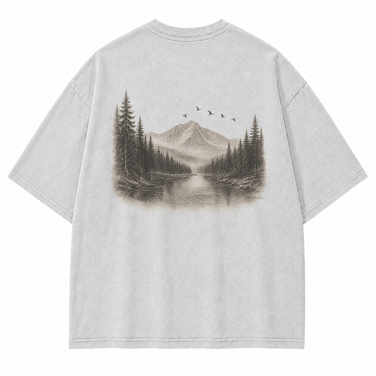 Stillwater Pines Mountain River Graphic T-Shirt