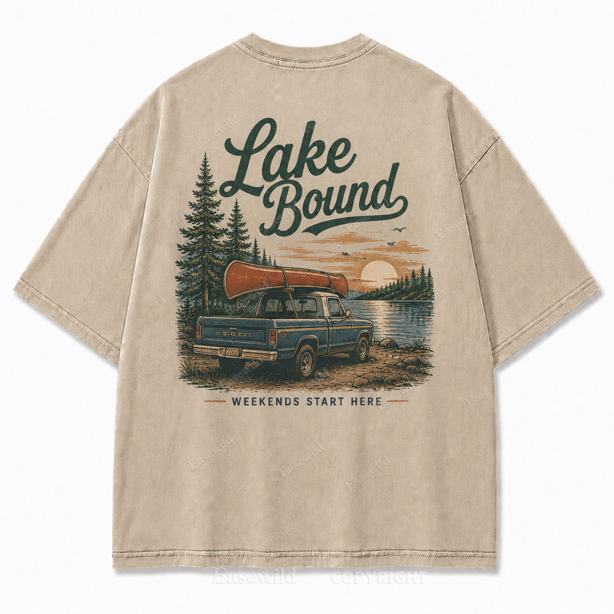 Lake Bound for the Weekends We Wait All Week For Tee