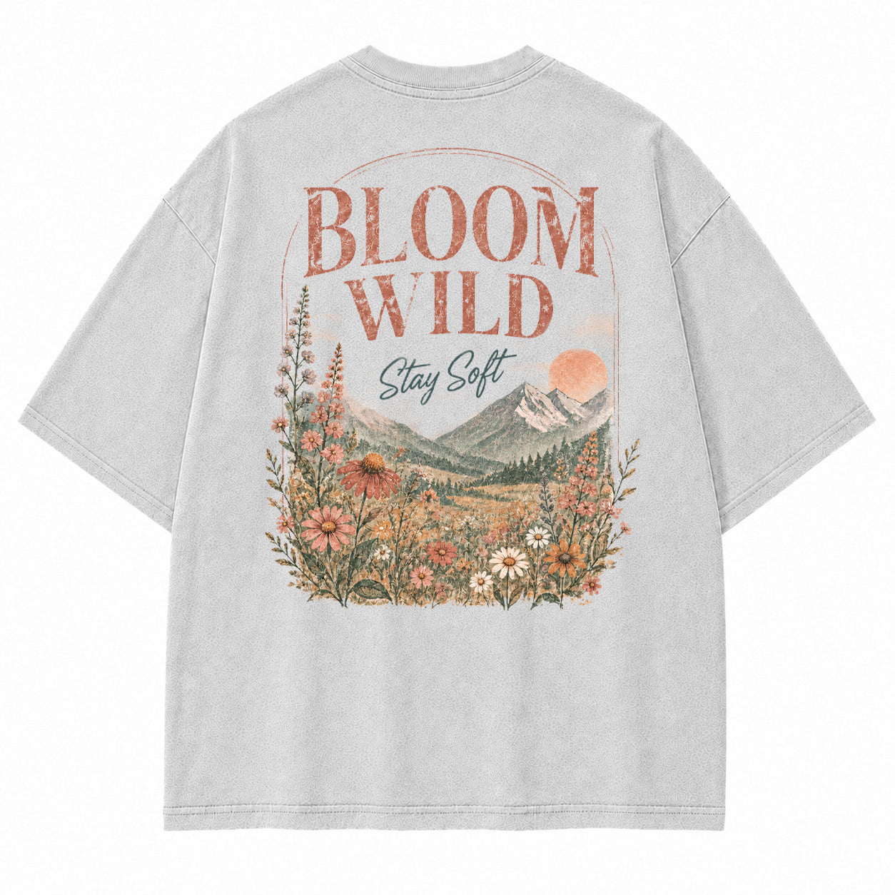 Wild Blossom Mountain Meadow Graphic T-Shirt