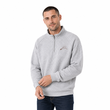 Take Me Outside Summit Zip Pullover Sweatshirt