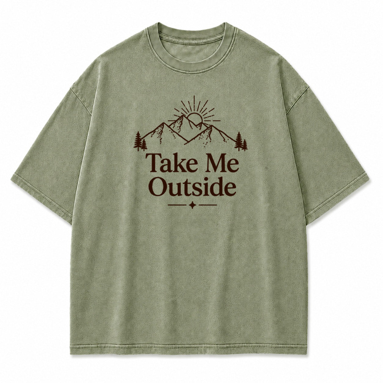 Take Me Outside Mountain Sunrise Graphic T-Shirt