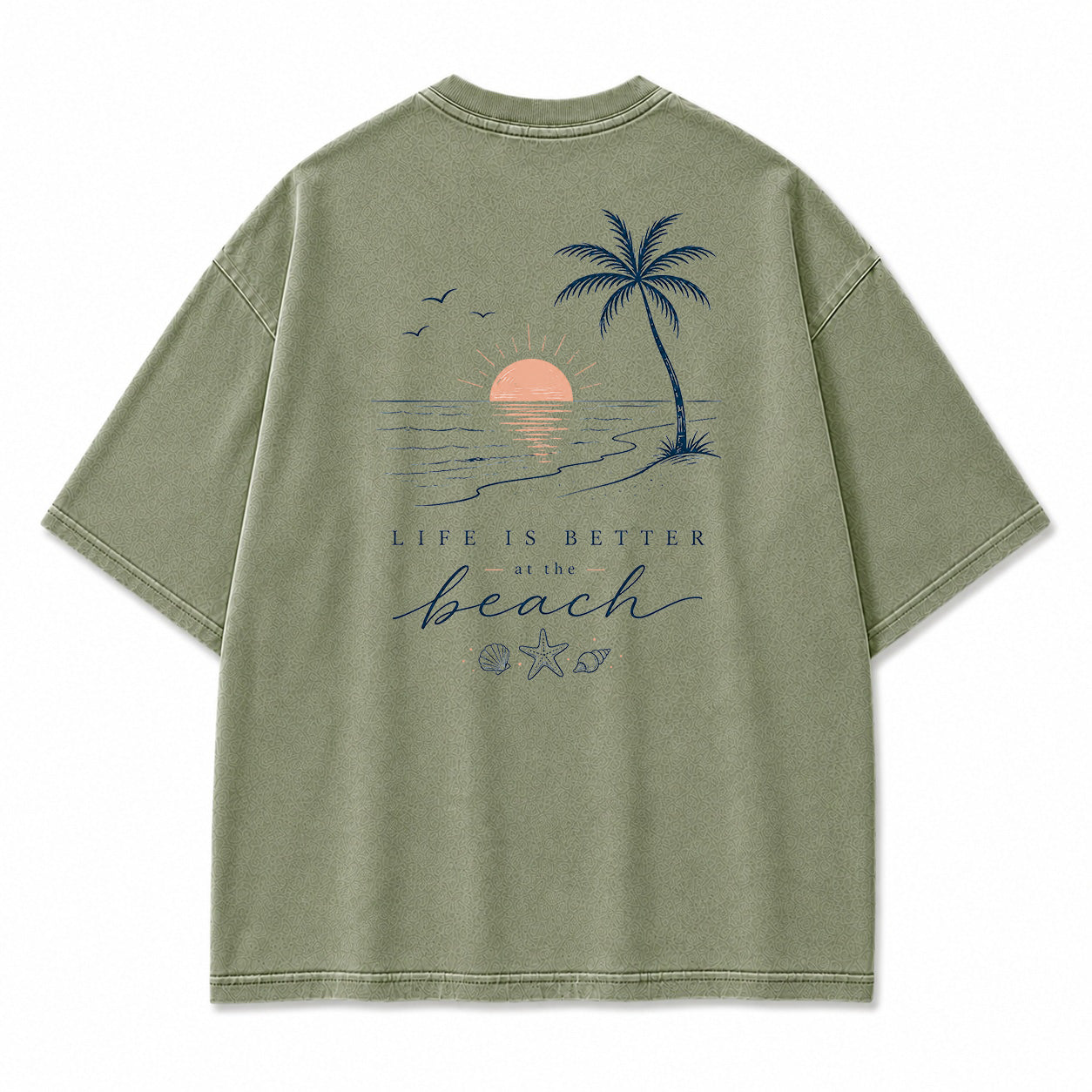 Life Is Better at the Beach Graphic T-Shirt