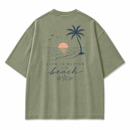 Life Is Better at the Beach Graphic T-Shirt